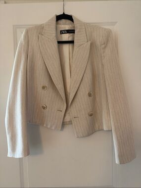 Zara Cream Blazer